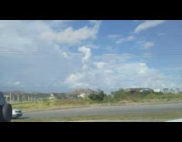 Cloud formation looks like a Question Mark