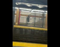 Collab Subway Creatures - Yellow shirt lady dances at subway pt. 2 