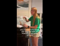 Collab BitchIG2 - Girl has roommate addicted to pickles 