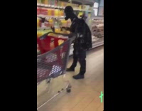 Scuba dive oxygen tank grocery store quarantine  