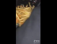 Collab BitchMP - Guy spills burger fries all over mercedes car