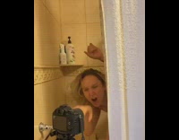 bored in the house couple shoot video 