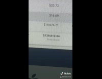 Girl shows her multiple streams of income 