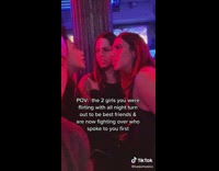 Two Ladies Talk and Fight Over a Man