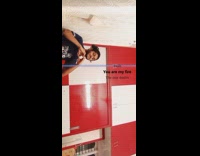 Guy time warp scan filter heart hands 