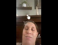 Woman tries AI filter makes funny faces