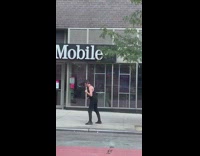 Guy punches red ball tied to head 