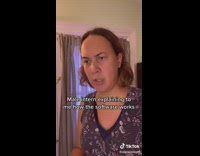 Male intern explaining to me how the software works 