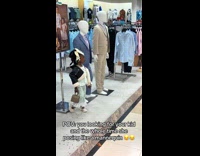 Little girl pretend mannequin