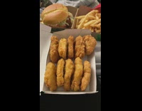 Collab BitchMP - Girl shows off her nice mcdonalds order