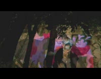 Brick Wall Art Time-lapse at Night 