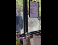 Girl walks in bubble 