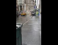 Smoke and small explosions from manhole street