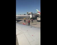 Man Flips Cone and Goes in Another Cone