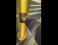 Guy pulls balls inside of yellow tubes plays Nicki Minaj 