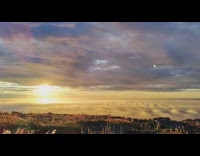 Timelapse of sunset at North Cape 