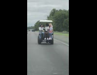 Collab BitchMP - Golf cart on highway