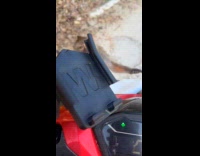 Monkey steals soda can from the filmer