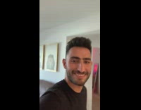 Guy runs jogs farts living room 