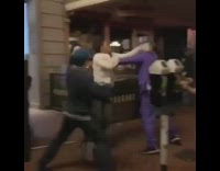 Joker gets into fight outside restaurant 