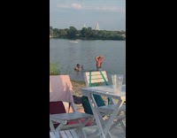 Collab IITW - Man shirtless white briefs sunglasses sexy photoshoot