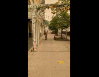 Collab winy - Man catcher outfit carry net walk street