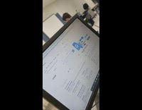 girl translates covid from english to hebrew 