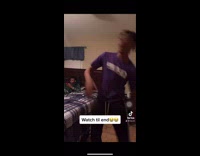 Guy throws plastic bottle hits friend fail 