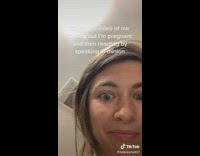 Clearblue pregnancy test loading says woman is pregnant shocked