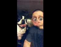 dog freaks out when owner barks back at him