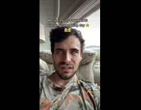 Me seeing my stunning wife on our wedding day