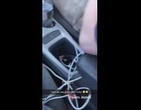 Red cooler lighter mullet fire car