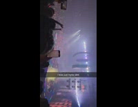 Girls in audience fight at concert 