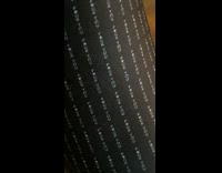 Grandma does not realize the stripes on her pants say fuck you