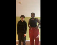 Lady Pranks Friends and Pulls Down her Pants