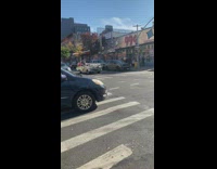 Michael Myers drives car with soundtrack