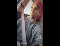 Lady in car rants about economy