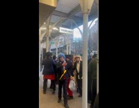 Collab WINY - Men Walks in Circles as They Vibe with Music