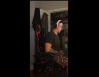 Gamer guy making funny faces 