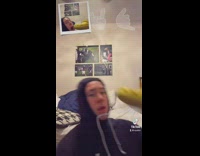 Guy trying to take three pictures with croc 