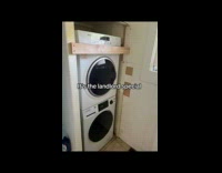 Stackable washer dryer shakes when in use 