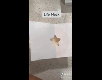 Guy makes coffee powder star shape fails