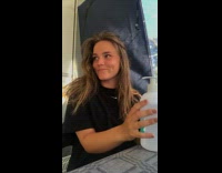 Hand sanitizer squirts across room girl fail 