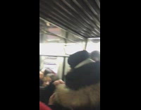 Tightly packed train