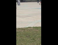 Black crop top girl dances kettle corn