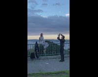 Filmer did not focus on the photo shoot.