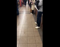 Collab WINY - Water leak from ceiling at subway station