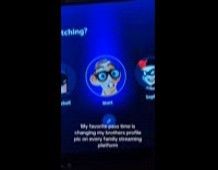 Filmer change brother profile picture on streaming platform