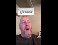 Guy shares funny story about arresting person with warrant