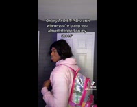 Dora and guy get into a fight 